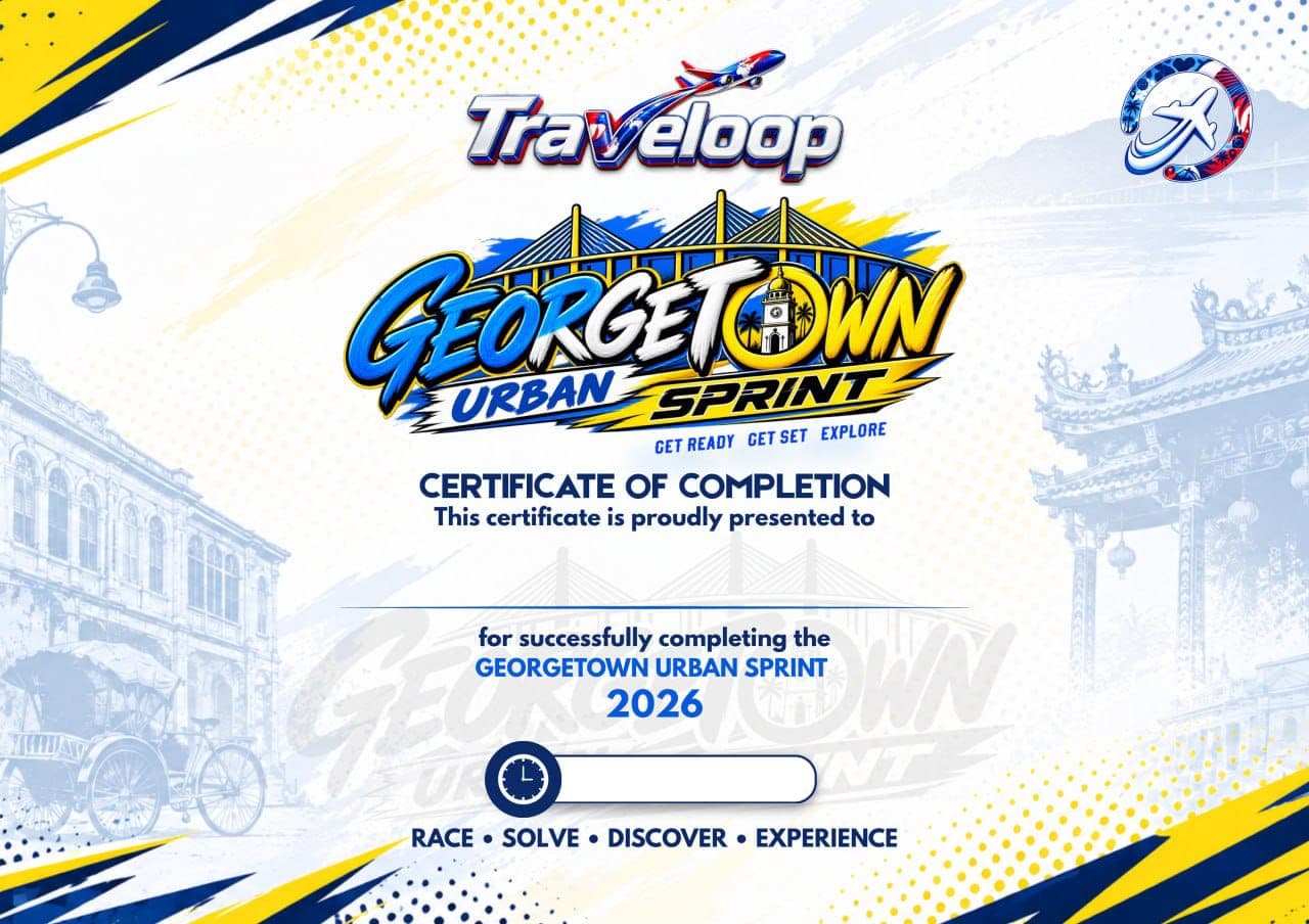 The George Town Urban Sprint 2026 certificate of completion